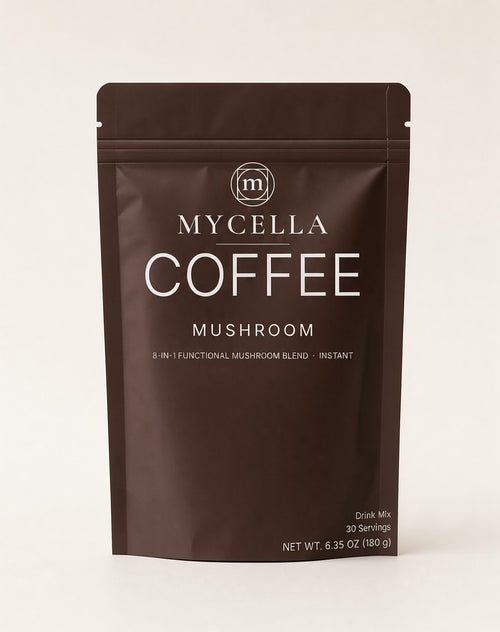 Mycella 8-in-1 Mushroom Coffee pouch
